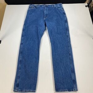Wrangler George Strait Collection Mens Blue Straight Leg Jeans 40x34 13MGSHD